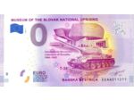 SLOVAQUIE 2020-4 MUSEUM OF THE SLOVAK NATIONAL UPRISING BILLET SOUVENIR 0 EURO