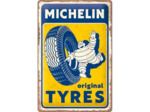 Plaque métal rétro Michelin, Original Tyres - NA22405 - 20 x 30 cm