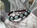 Bracelet Shamballa 10 perles de Jadéïte
