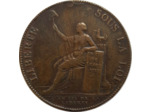 FRANCE MONNERON 2 SOLS à la LIBERTE 1791 AN III MONNAIE de CONFIANCE TB+