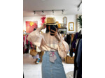Jupe longue en Denim boutonnée