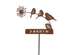 Tuteur déco jardin 34x115x2cm