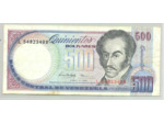 VENEZUELA 500 BOLIVARES 05-06-1995 SERIE L TTB