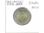 HOLLANDE (PAYS-BAS) 2001 2 EURO SUP-