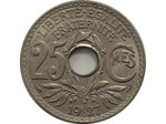 FRANCE 25 CENTIMES LINDAUER 1927 SUP+ (G380)
