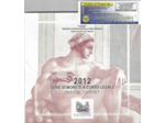 Italie 2012 BU Serie 9 monnaies + 5 euro argent "capella sistina"