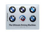 Plaque métal - BMW logos - 40 x 30 cm