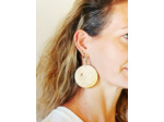 BOUCLES D'OREILLES Plaqué Or