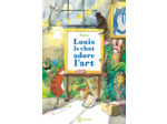 LOUIS LE CHAT ADORE L'ART