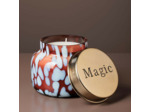 Bougie couvercle Magic Verre 9x12cm
