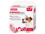 Pipettes antiparasitaires FIPROtec pour petit chien (5-10kg) - x4