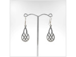 Boucles d'oreilles Celtiques en argent massif
