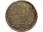 FRANCE 25 CENTIMES LOUIS PHILIPPE I 1845 B (Rouen) TTB