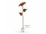 Tuteur jardin fleur 37x37x138cm