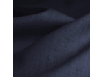 LIN LAVÉ X 3 MÈTRES BLEU MARINE