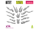 Resin Bits - Missile Launcher 14 pcs
