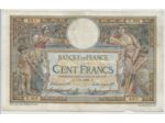 FRANCE 100 FRANCS L.O.M AVEC LOM SERIE E.405 1-9-1908 TB+