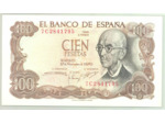 ESPAGNE 100 PESETAS 17-11-1970 SERIE 7C NEUF