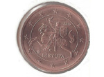 LITUANIE 2015 2 CENTIMES SUP