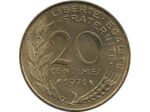 FRANCE 20 CENTIMES LAGRIFFOUL 1971 SUP/NC