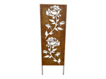 Treillage jardin roses 40x1x130cm