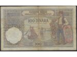 YOUGOSLAVIE 100 DINARA 1-12-1929 SERIE O.0179 TB+ (W27b)