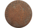 LOUIS XIV (1643-1715) LIARD DE FRANCE 1655 E (Tours) 3gr42 B