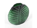 Vase Portofino rond verre vert 20x3x19cm