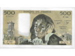 FRANCE 500 FRANCS PASCAL 6 1 1983 P.180 SPL