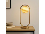Lampe à Poser Saturne Métal 19x18x49cm