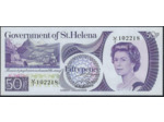ST HELENE 50 PENCE non daté (1979) SERIE V1 NEUF (W5a)