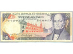 VENEZUELA 50 BOLIVARES 08-12-1992 SERIE R TB+