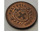 SUISSE 1 CENTIME 1905 SUP/NC (KM3)