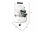 Mecadeco 425516 Compresseur silencieux 9 L