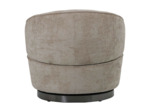 Fauteuil Eden Filou tissu beige 87x88x70cm
