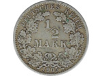 ALLEMAGNE 1/2 MARK 1905 A TB+ N2