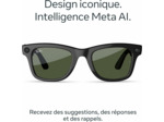 RAY-BAN Meta Gen 2 Wayfarer - Lunettes Connectées IA - Noir Brillant Monture Noire Brillante, Verre G15 Green Taille unique
