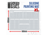 Tapis de peinture en silicone