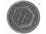 FRANCE 1 FRANC GENERAL DE GAULLE 1988 TTB