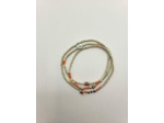 BRACELET MULTIRANGS SAND SILVER VERTUS