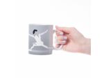 Tasse ou mug "l'escrime en blanc" - Personnalisable