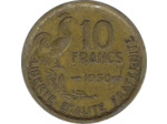 FRANCE 10 FRANCS GUIRAUD 1950 TTB