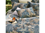 Housse de couette RAINFOREST BLEU DORE Garnier-Thiebaut