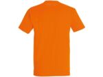 T-shirt orange (100% coton)