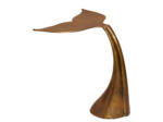 Table d'appoint queue de poisson 65x59x38cm