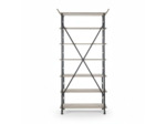 Grande étagère pin 112x50x220cm