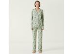 Pyjama TREFLES VERT Garnier-Thiebaut