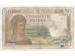 FRANCE 50 FRANCS CERES 15/06/1936 TB+  K.10384