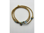 BRACELET MULTIRANGS SAND GOLD VERTUS