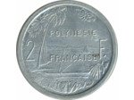 POLYNESIE FRANÇAISE 2 FRANCS 1965 TTB+